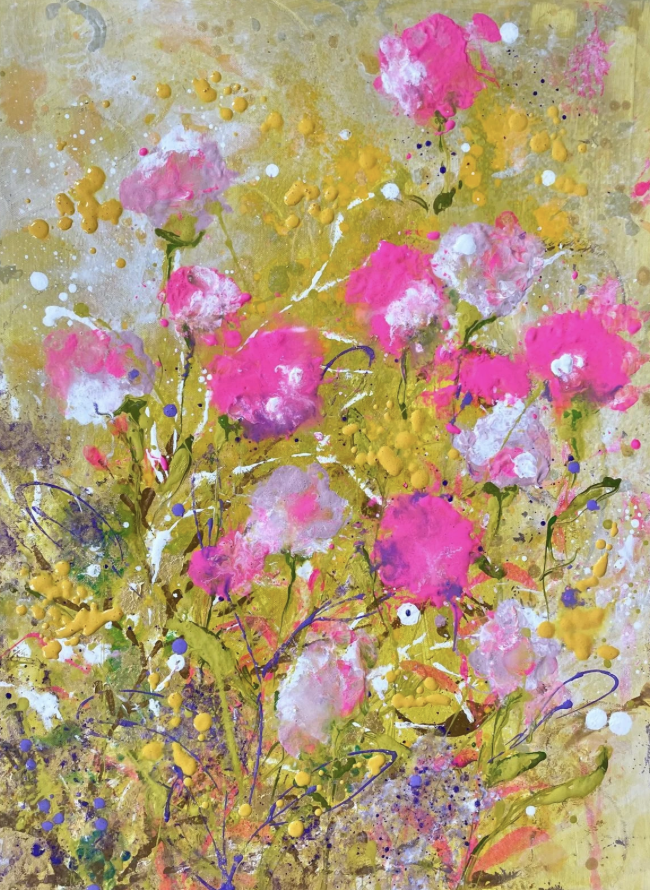 VOLÁNÍ JARA / 70x50cm